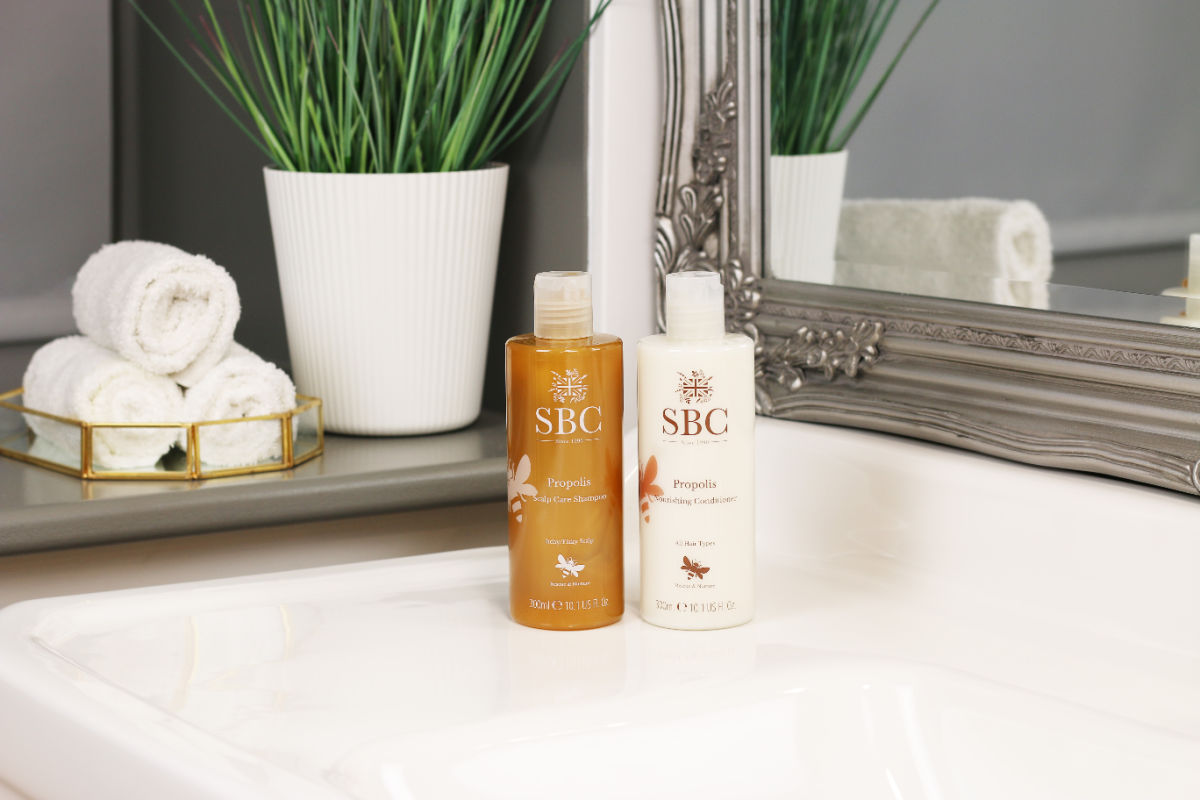 SBC Propolis Shampoo and Conditioner