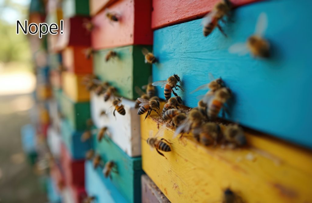 Regret bee friendly garden