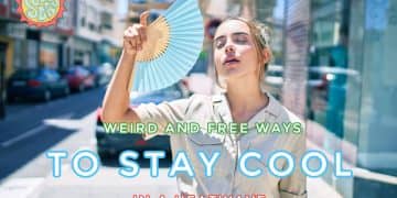 how to stay cool in a heatwave