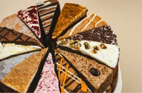 Sharing cake from Sponge