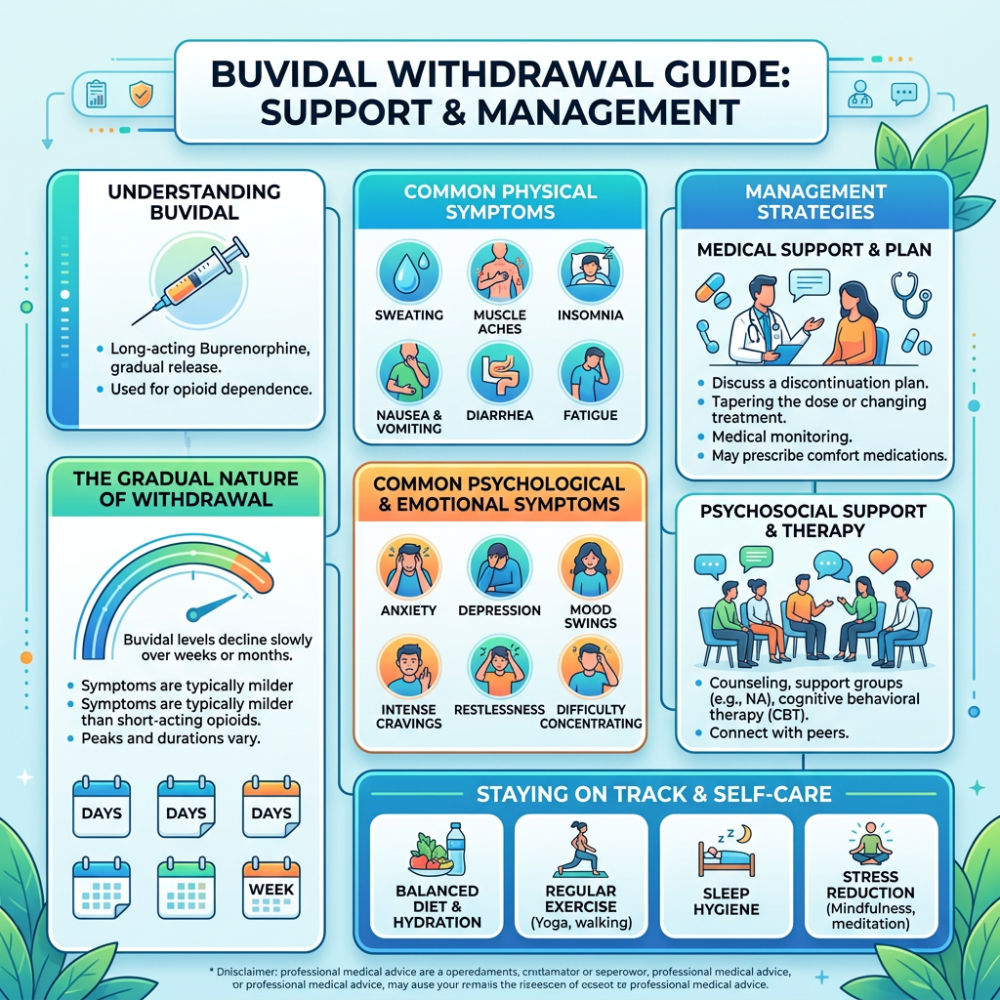 Buvidal withdrawal