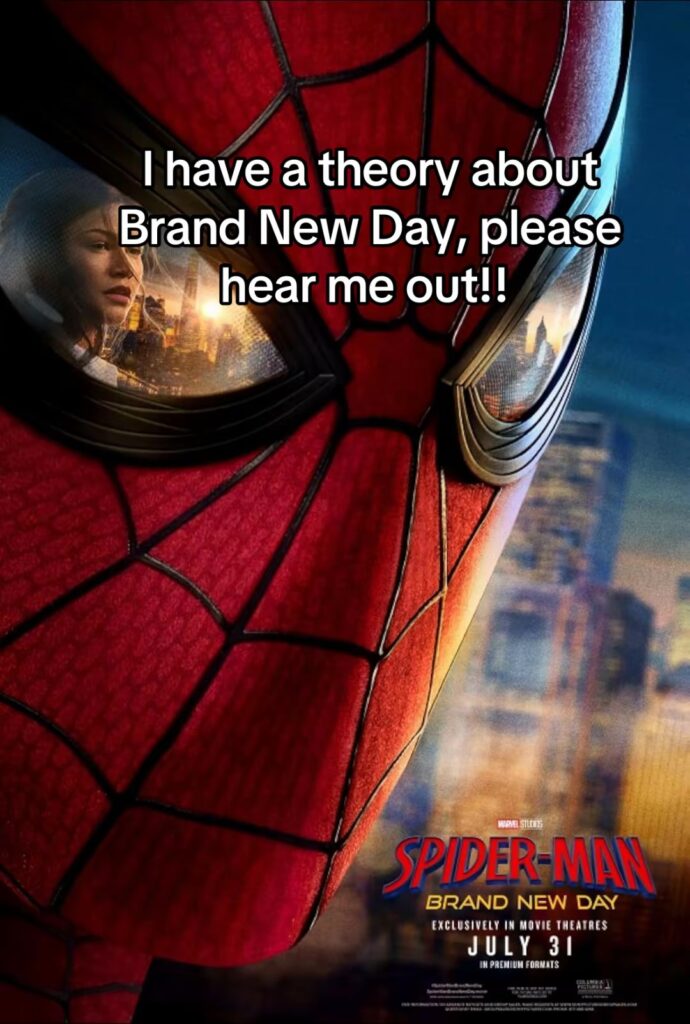 Spider man Brand New Day theory